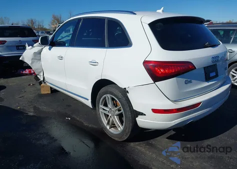 2017 Audi Q5 2.0T Premium from USA, damaged, VIN WA1L2AFP0HA072382